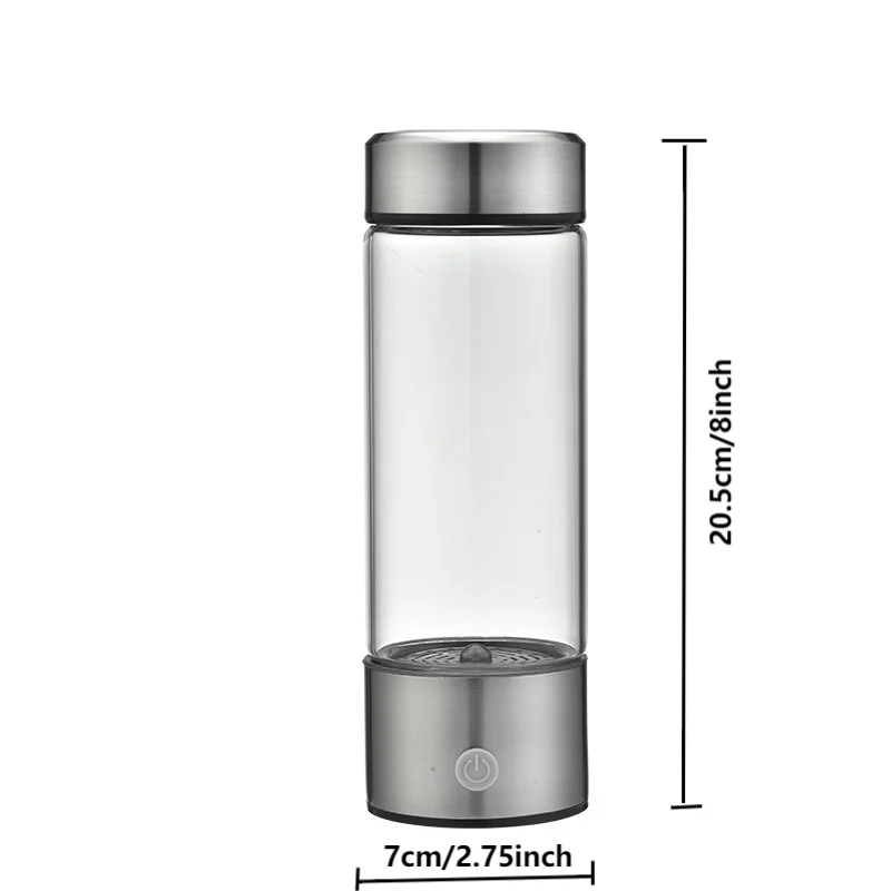 450ml Portable Hydrogen Water Generator bottle